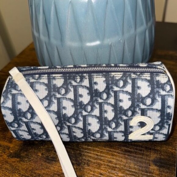 Christian Dior Vintage Monogram Trotter Wristlet Pouch - Picture 2 of 7